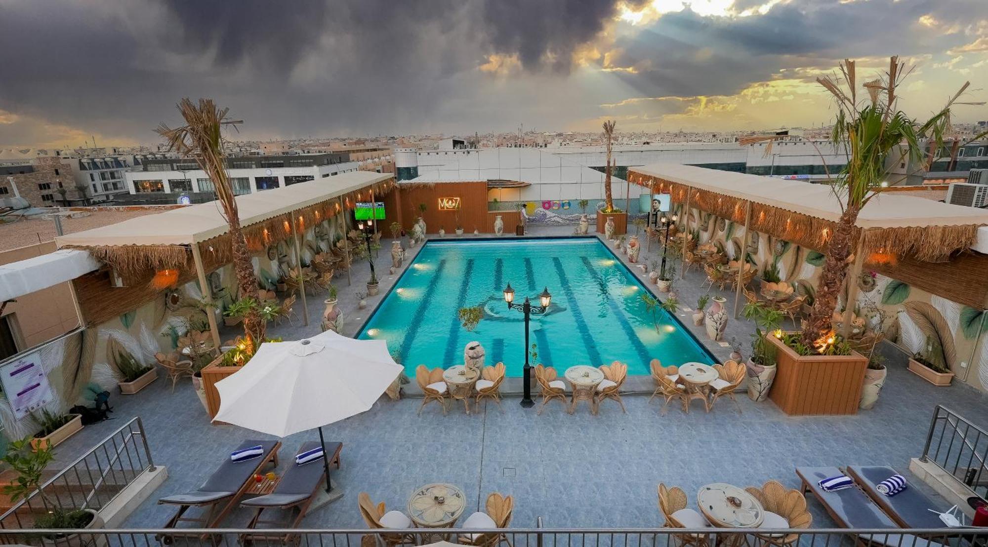 Boudl Al Sahafa Aparthotel Riyadh Eksteriør bilde